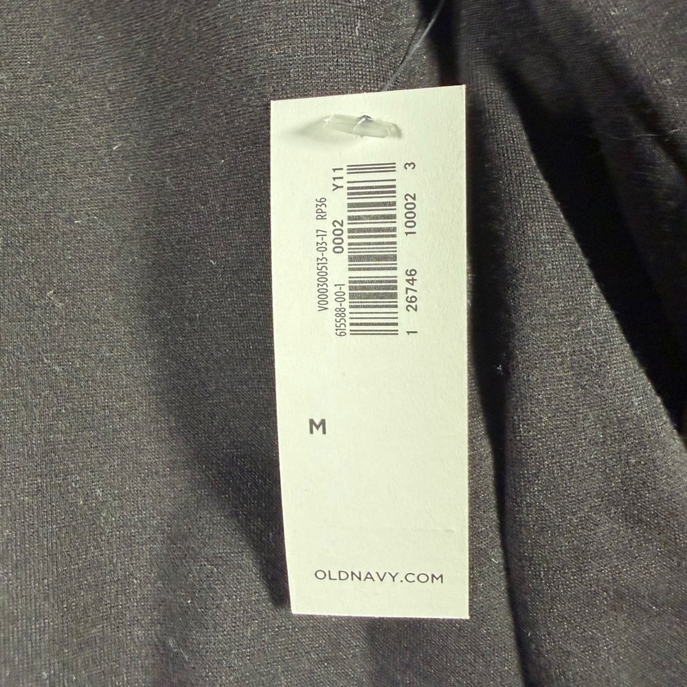 Old Navy Blazer Women Size M Black Single Button 615588-00-1 Jacket Work NEW - Picture 6 of 13